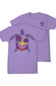 Simply Southern Plus Size Sunset Turtle T-Shirt for Women in Grape | EXT SS-NIGHTTRTL-GRAPE