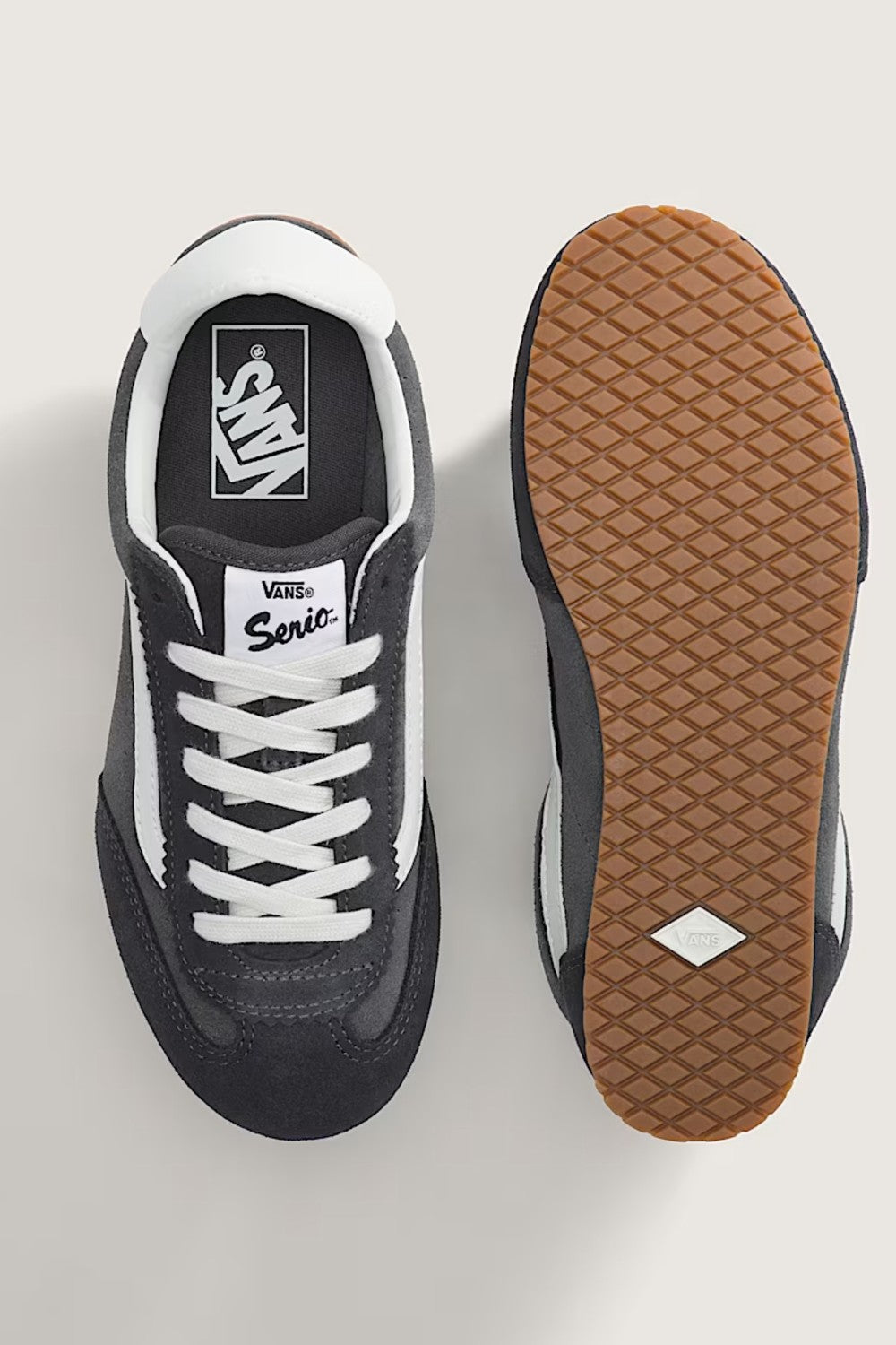 Vans Super Lowpro Sneakers for Men in Suede Pewter