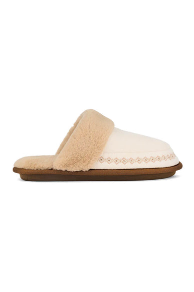 Cobian Colima Mule Slippers for Women in Cream