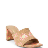 Coconuts by Matisse Kristin Daisy Slide On Heels for Women in Pink