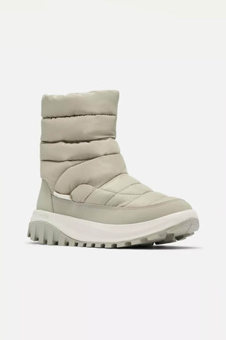 Columbia Snowtrot Boots for Women in Grey Green, Dark Stone