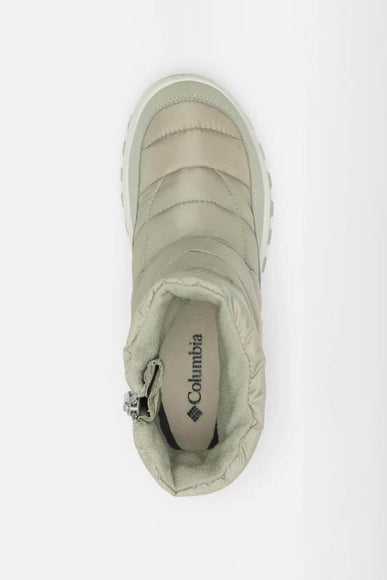 Columbia Snowtrot Boots for Women in Grey Green, Dark Stone