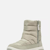 Columbia Snowtrot Boots for Women in Grey Green, Dark Stone