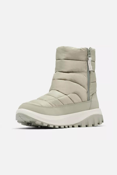 Columbia Snowtrot Boots for Women in Grey Green, Dark Stone
