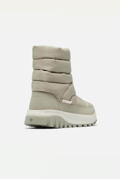 Columbia Snowtrot Boots for Women in Grey Green, Dark Stone