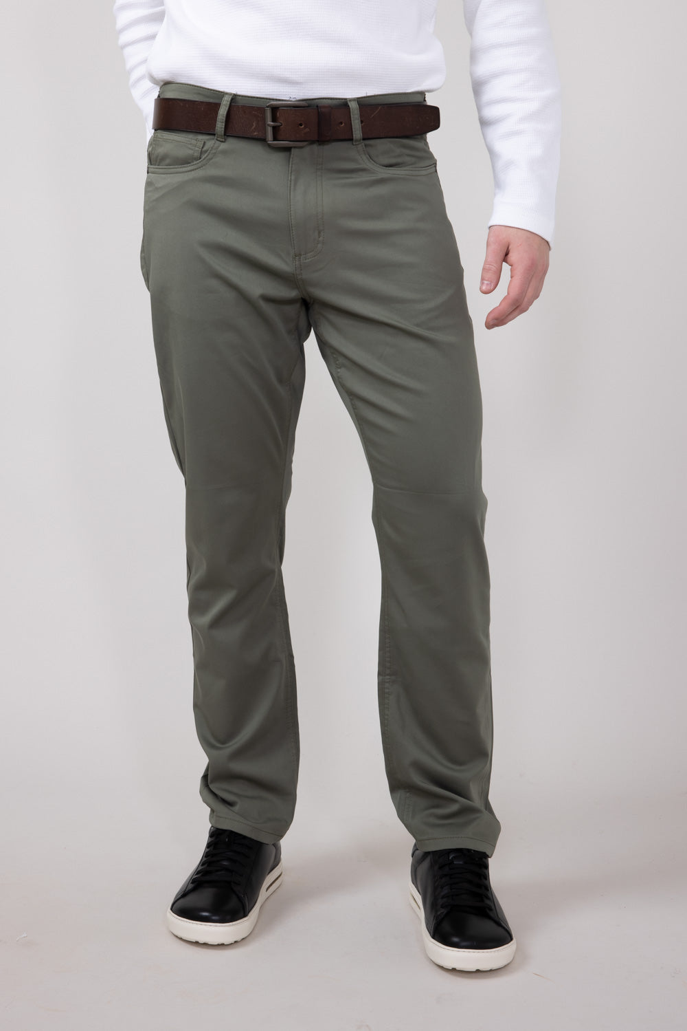 Copper & Oak Air Luxe Pants for Men in Soft Olive