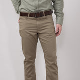 Copper & Oak Air Lux Pants for Men in Suede Khaki 