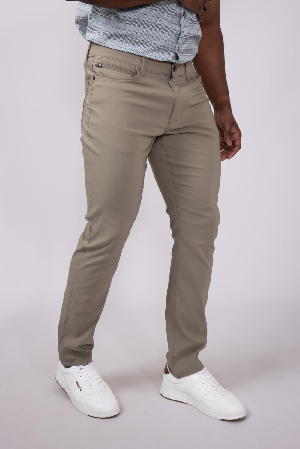 Copper & Oak Flex Comfort 5 Pocket Pants for Men in Light Oak