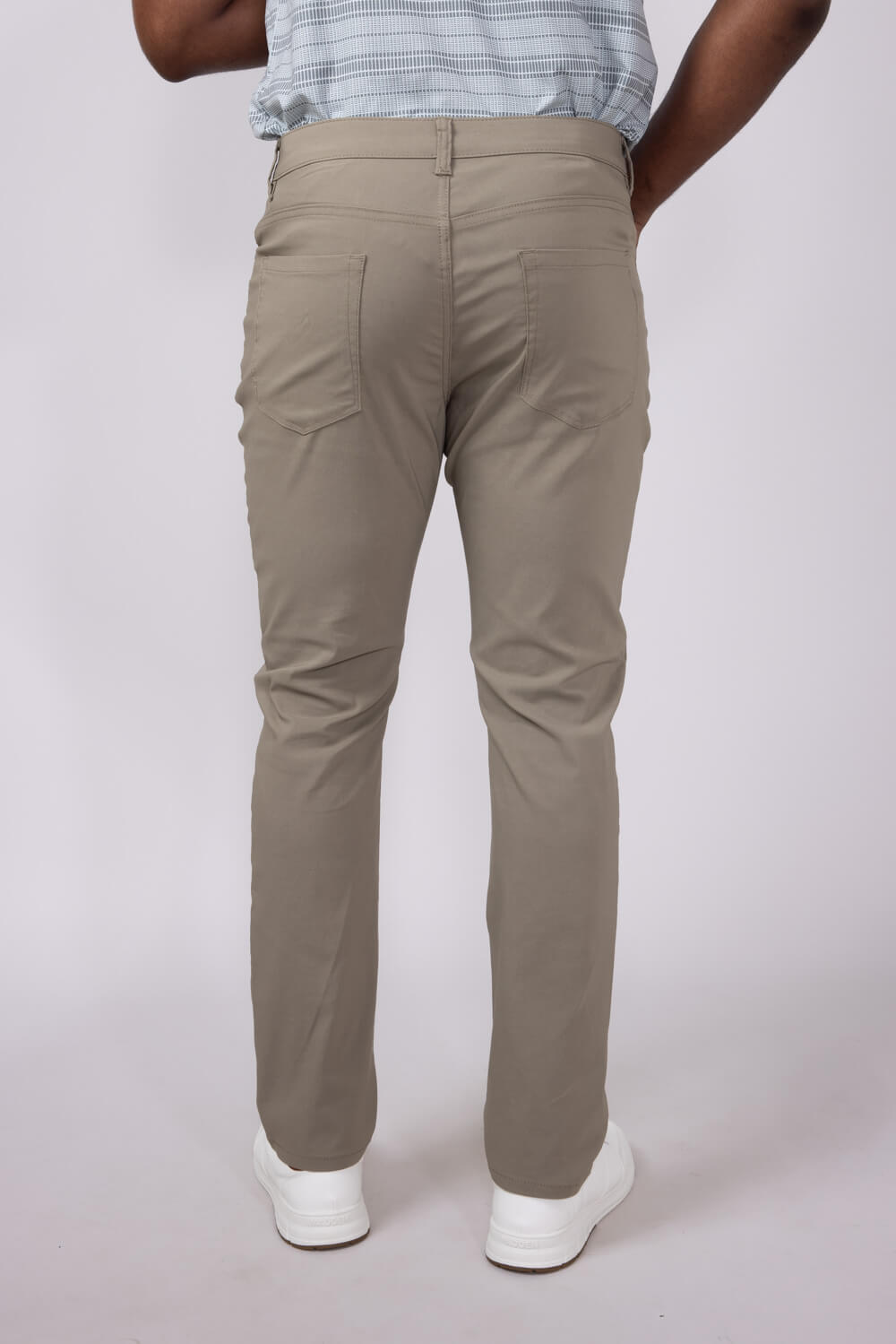 Copper & Oak Flex Comfort 5 Pocket Pants for Men in Light Oak
