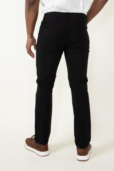 Copper & Oak Lewis Zip Pants for Men in Black