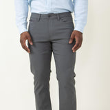 Copper & Oak Lewis Zip Pants for Men in Grey