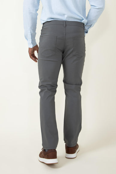 Copper & Oak Lewis Zip Pants for Men in Grey