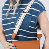 Flap Over Crossbody for Women in Brown