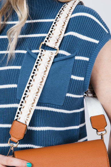 Flap Over Crossbody for Women in Brown
