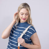 Flap Over Crossbody for Women in Brown