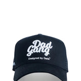 Dad Gang Trucker Hat for Men in Black