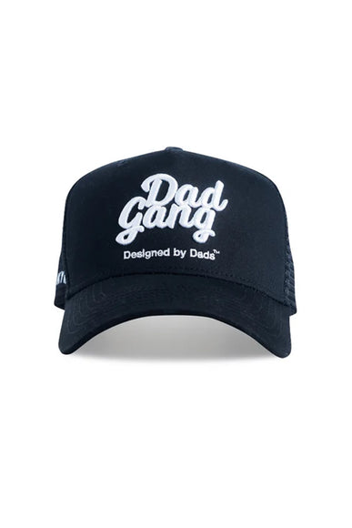 Dad Gang Trucker Hat for Men in Black