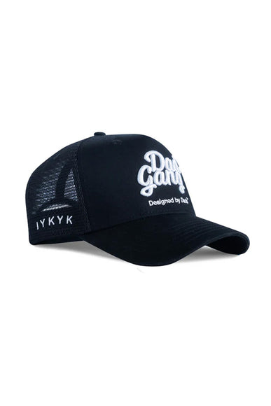 Dad Gang Trucker Hat for Men in Black