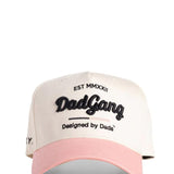 Dad Gang Horsepower Hat for Men in Pink