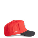 Dad Gang Logo Hat for Men in Red/Black