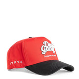 Dad Gang Logo Hat for Men in Red/Black