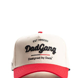 Dad Gang Horsepower Hat for Men in Red