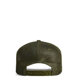 Dad Gang Trucker Hat for Men in Olive Green