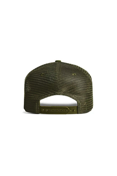 Dad Gang Trucker Hat for Men in Olive Green
