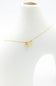 Dangle Cross Necklace in Gold