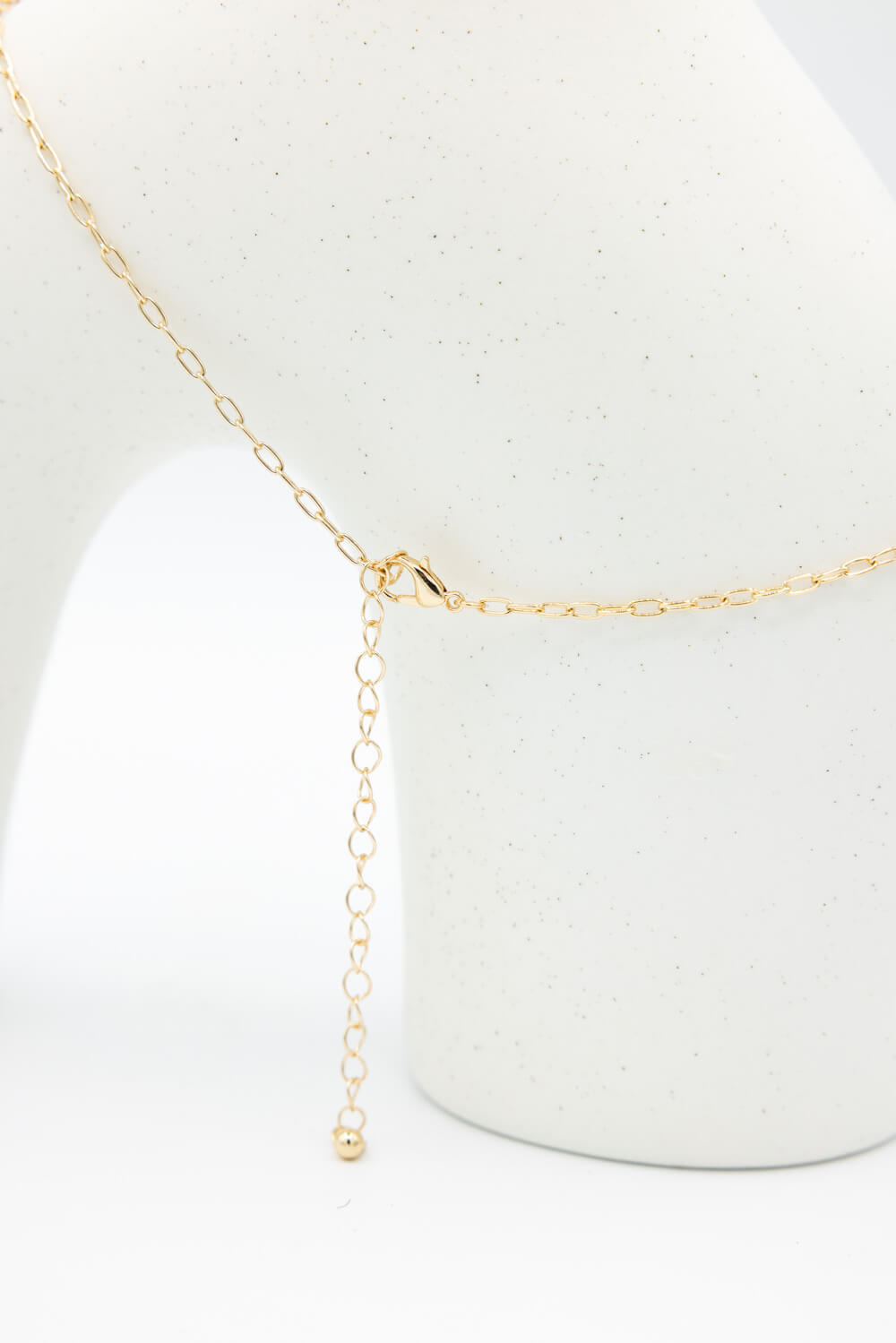 Dangle Cross Necklace in Gold