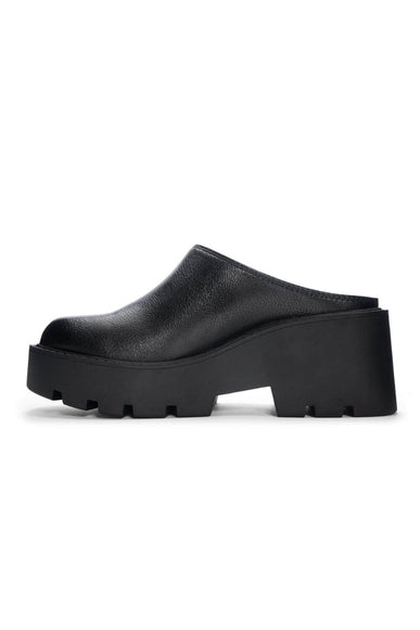 Dirty Laundry R-Test Platform Mule for Women in Black
