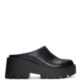 Dirty Laundry R-Test Platform Mule for Women in Black