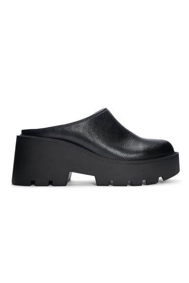 Dirty Laundry R-Test Platform Mule for Women in Black