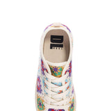 Dirty Laundry Rambling Crochet Sneakers for Women in Pink Multi