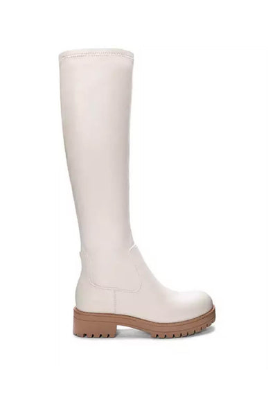 Dirty Laundry Veelo Knee High Boots for Women in Cream