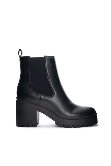Dirty Laundry Origin Mid Lug Booties for Women in Black.
