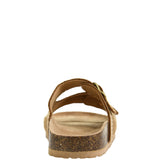 Dirty Laundry Tambour Palm Dream Crochet Sandals for Women in Brown