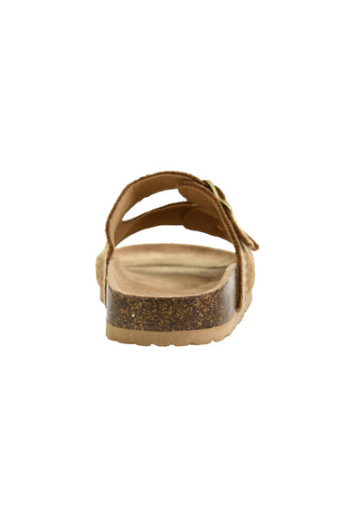 Dirty Laundry Tambour Palm Dream Crochet Sandals for Women in Brown