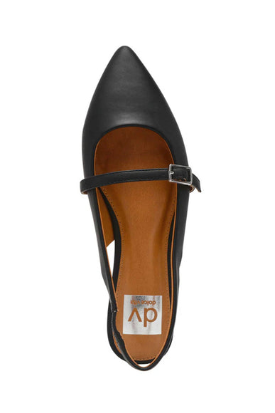 DV Dolce Vita Chance Slingback Flats for Women in Black