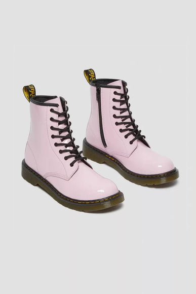 Dr. Martens Junior 1460 Lace Up Boots for Youth in Pale Pink