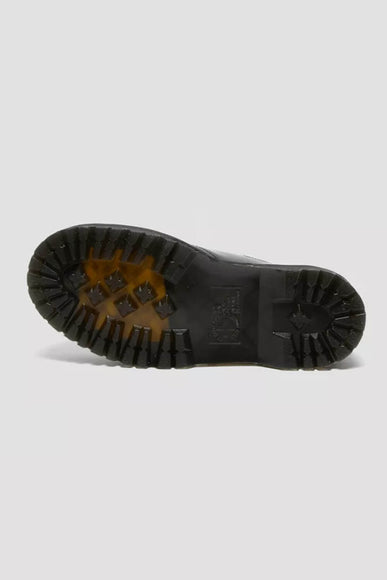 Dr. Martens Holly Buttero Leather Platform Shoes for Women in Black