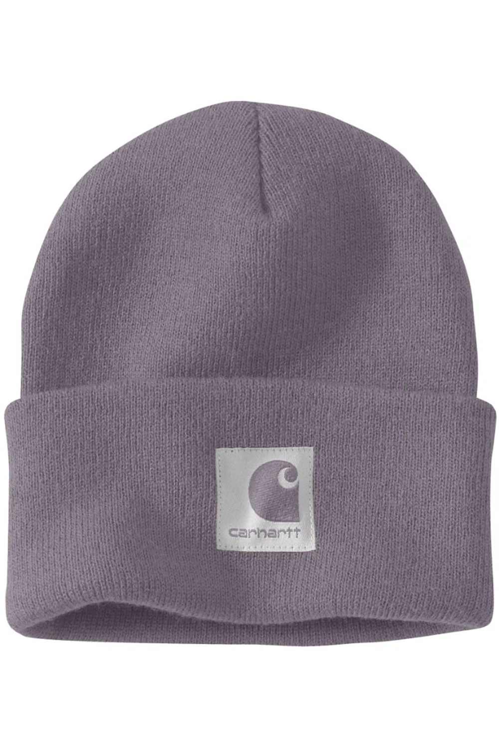 Carhartt Knit Satin Lined Beanie for Women in Wood Violet