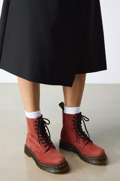 Dr. Martens 1460 Pascal Boots for Women in Russet Red