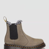 Dr. Martens Leonore Lined Boots for Women in Nickel Grey