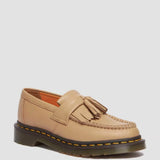 Dr. Martens Adrian Virginia Leather Tassel Loafers for Women in Tan