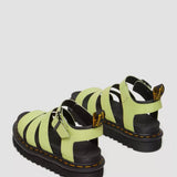 Dr. Martens Blaire Wedge Sandals for Women in Lime Green