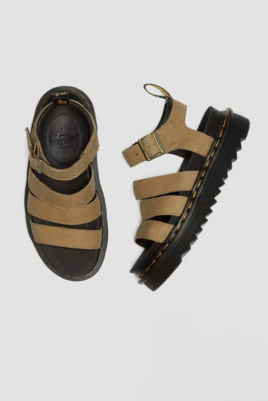 Dr. Martens Blaire Wedge Sandals for Women in Tan