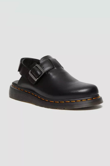 Dr. Martens Jorge II Brando Leather Slingback Mules for Women in Black