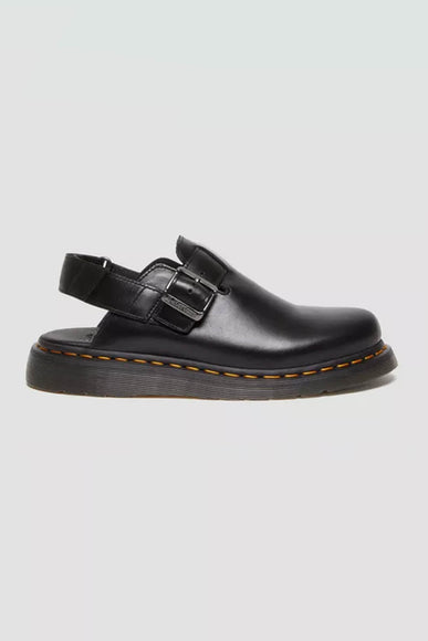 Dr. Martens Jorge II Brando Leather Slingback Mules for Women in Black