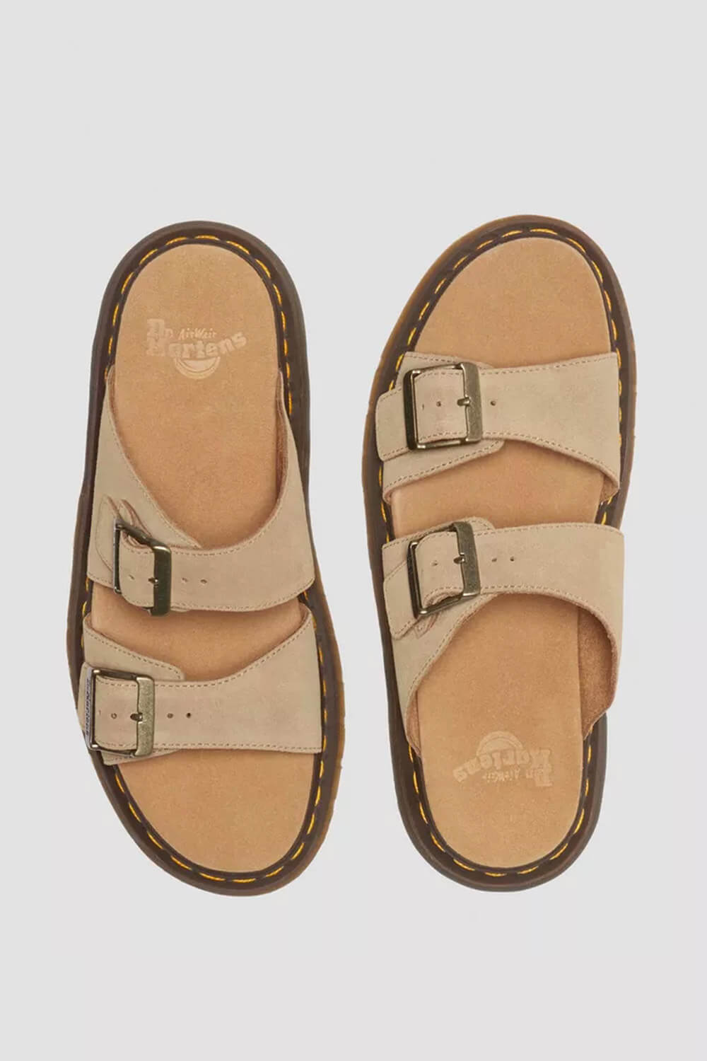 Dr. Martens Josef Suede Sandals for Women in Savannah Tan